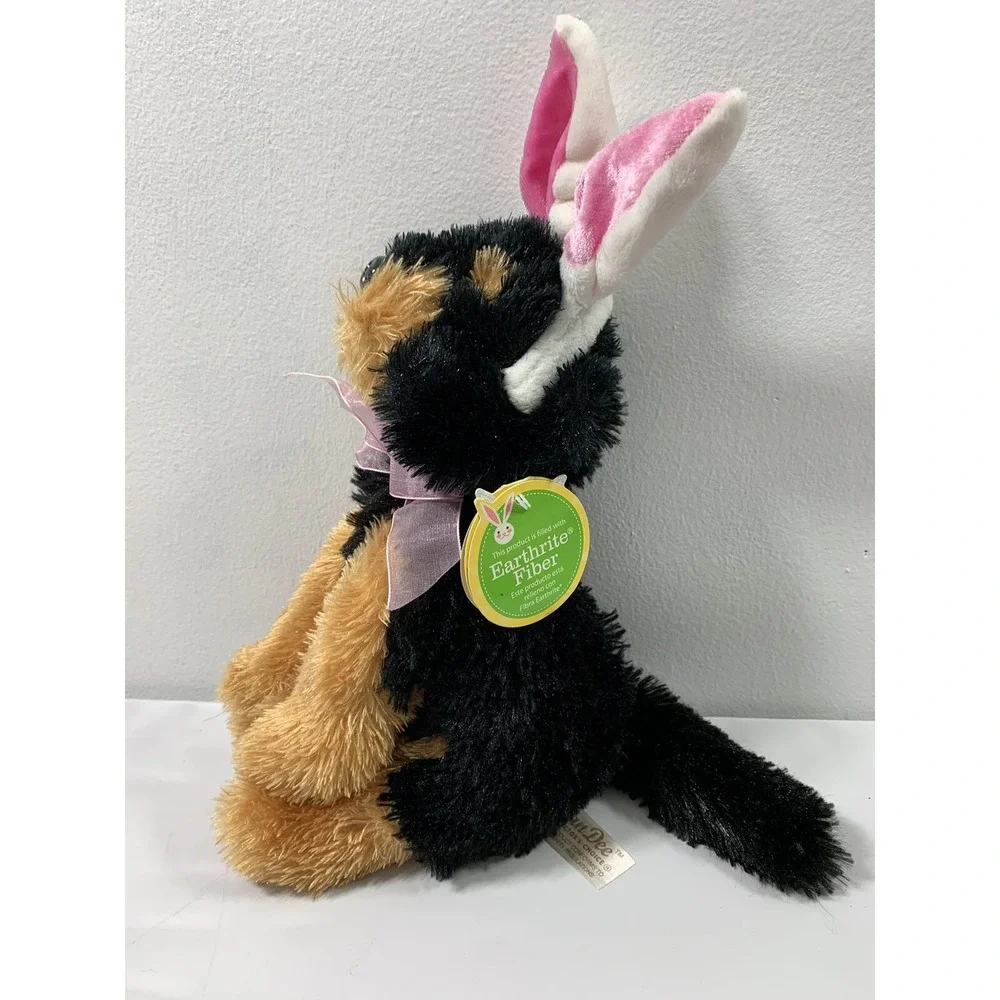 DanDee‎ Plush Terrier Puppy Dog with Bunny Rabbit Ears Stuffed Animal Toy NOS